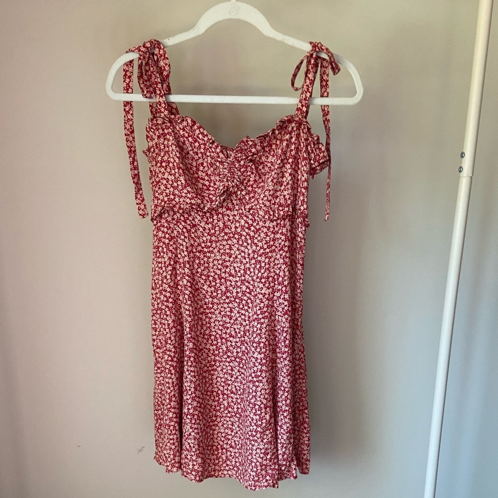 Free People Pink Sundress Spaghetti Strap Mini
